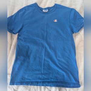 Champion Blue Crewneck Tee Shirt